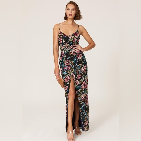 Amanda Uprichard Ellie Floral Gown – Size Small – Stunning & Perfect for… - Picture 1 of 11